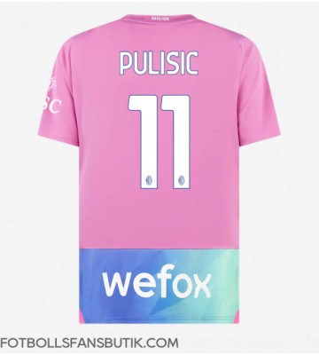 AC Milan Christian Pulisic #11 Replika Tredje Tröja 2023-24 Kortärmad